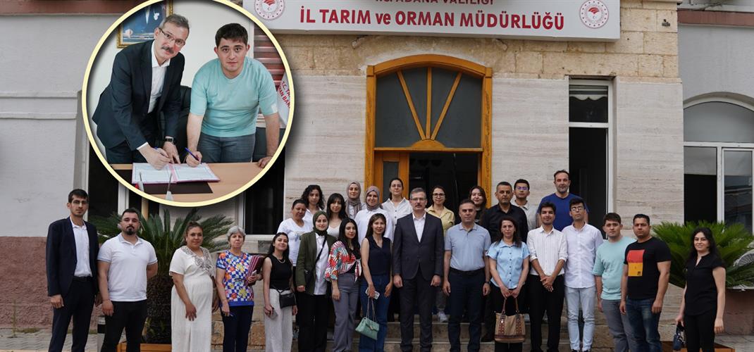 Adana Tarım Orman Ailesine 23 Yeni Personel Katıldı