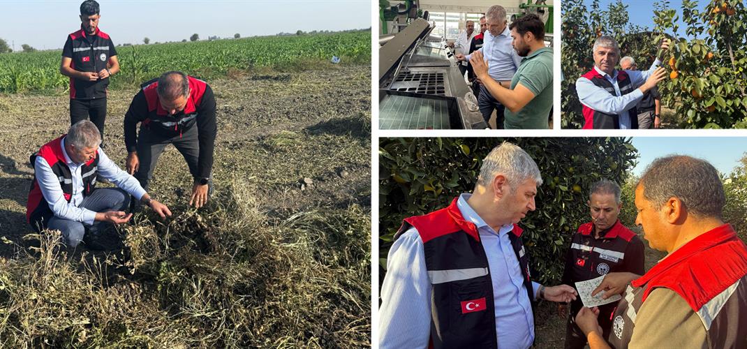 İl Müdürümüz Atilla Bayazıt Kozan’da İncelemelerde Bulundu