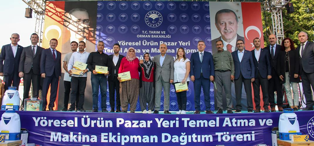 Tarım ve Orman Bakanı Kirişci, Adana'da Makina ve Ekipman Dağıtım Törenine Katıldı