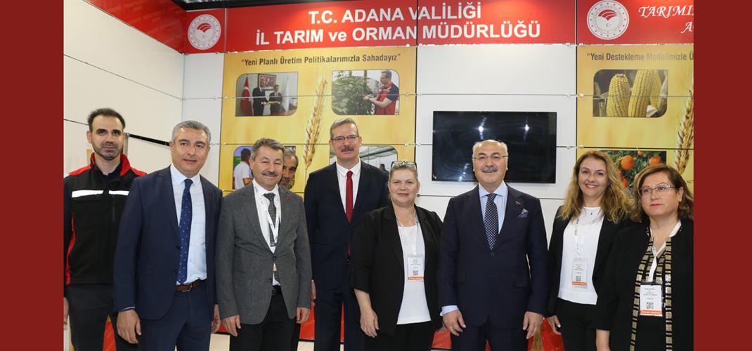 Adana Uluslararası Tarım ve Sera-Bahçe Fuarı Açıldı