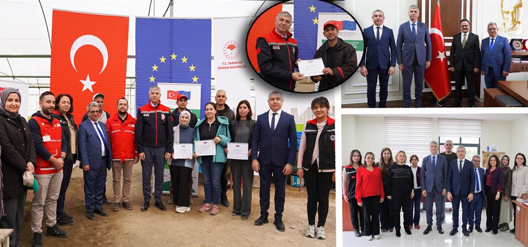 İl Müdürü Atilla Bayazıt, INSURE Proje Sahasına İnceleme Ziyaretinde Bulundu 